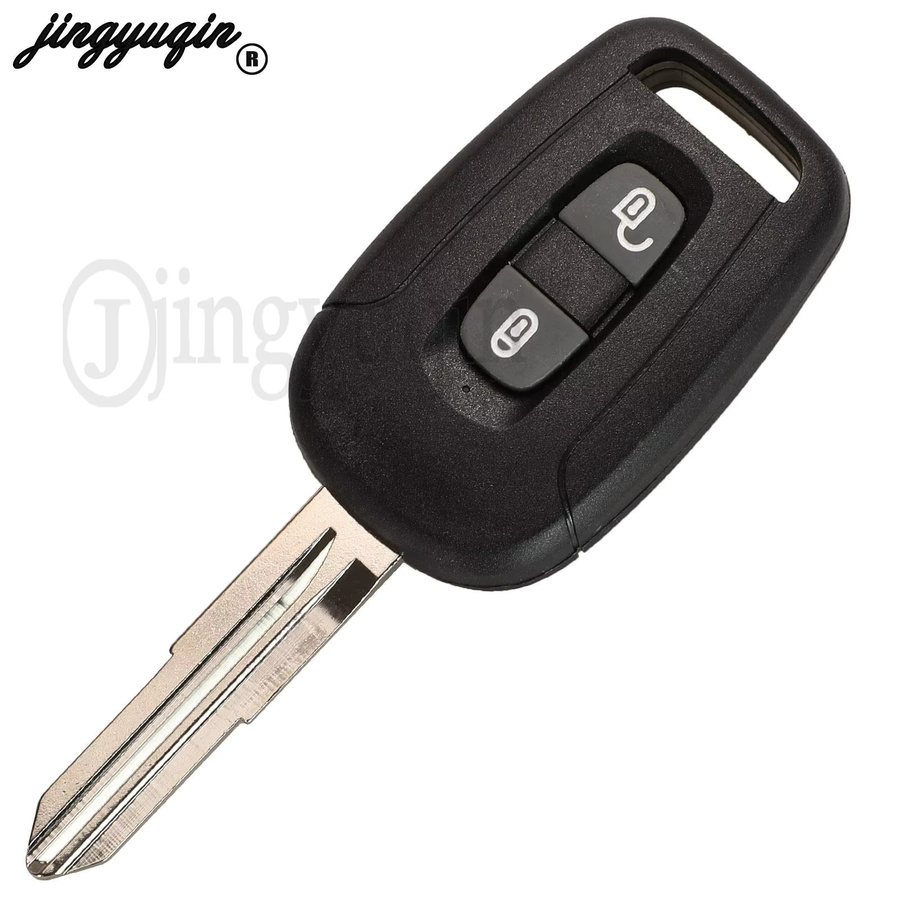 Jingyuqin Fernbedienungsschlüssel für Chevrolet Captiva und Holden 5 7, 434MHz ID46 PCF7936, 2/3 Tasten, Schwarz - Bild 2