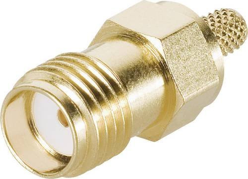 Telegärtner SMA-Steckverbinder Buchse gerade 50 Ohm Gold - Bild 1