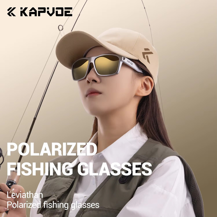 KAPVOE Sonnenbrille, polarisiert, Vollrand, Kunststoff, Männer - Bild 2