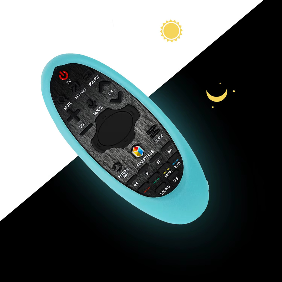 Schutzhülle für Samsung Fernbedienung in Blau, passend für BN94-07557A, BN59-01185A, BN59-01185F, BN59-01182B und BN59-01181B - Bild 2