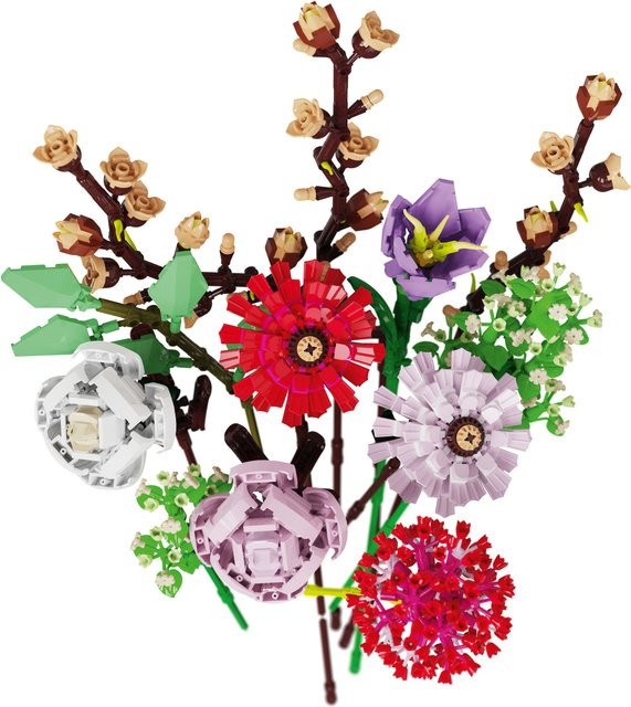 Lupilu Klemmstein-Blumenstrauß Clippys, Blumen, ab 3 Jahre - Bild 1