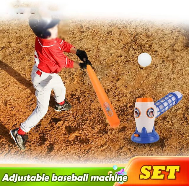 CONUSEA Baseball-Wurfmaschine, elektrisches Kombinationsset, Outdoor-Sportspielzeug - Bild 1