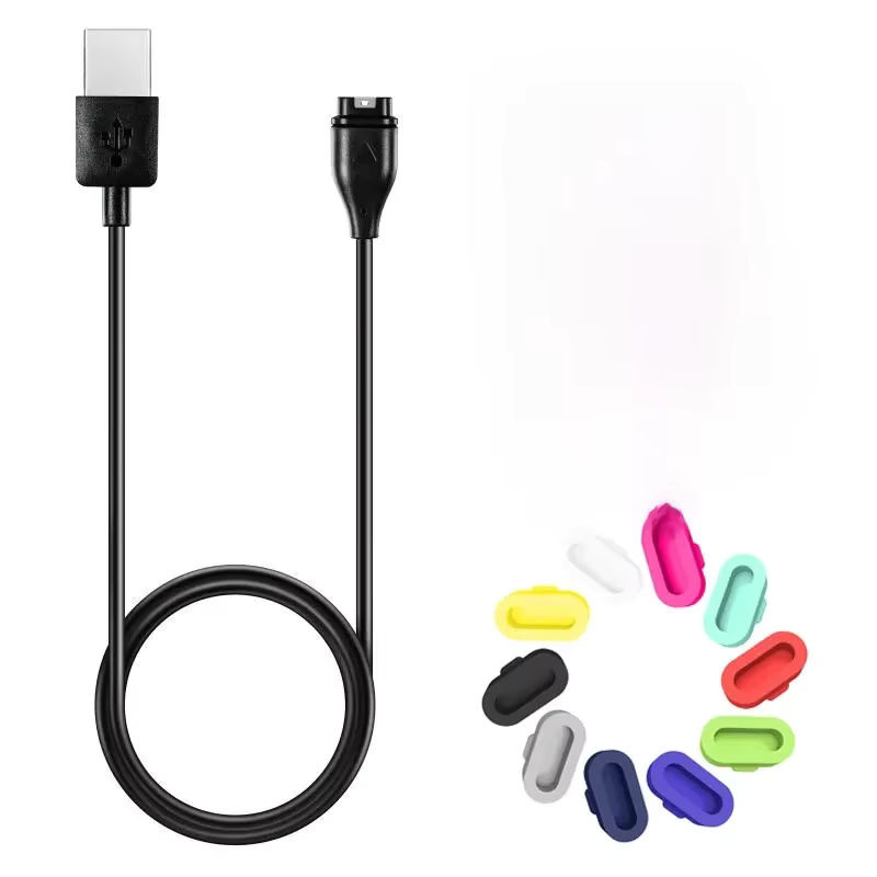 USB Ladegerät Dock für Garmin Smartwatches in Schwarz mit USB-C Anschluss - Bild 5