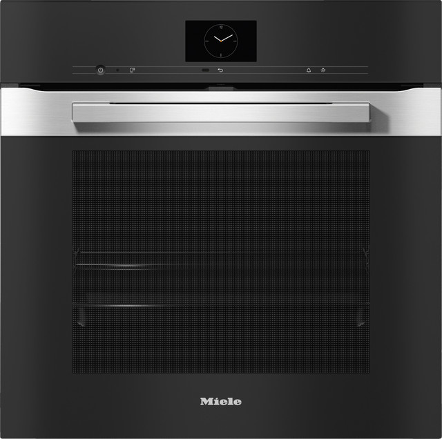 Miele H 7660 BP Einbau-Dampfbackofen in Edelstahl/CleanSteel mit WiFi, Dampfunterstützung und Pyrolyse-Selbstreinigung - Bild 1