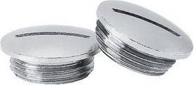 Jacob 1013M Blindstopfen aus Messing in Silber, 100 Stück - Bild 1