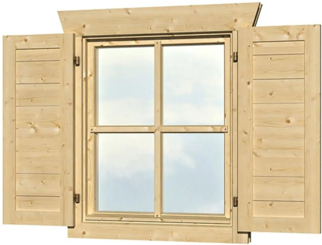 Skan Holz Fensterläden für Einzelfenster - Bild 1