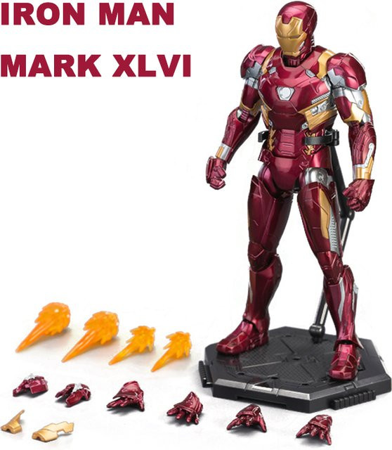 Fondjoy Iron Man MK46 Modellbausatz, 1/12, bewegliche Gelenke - Bild 1