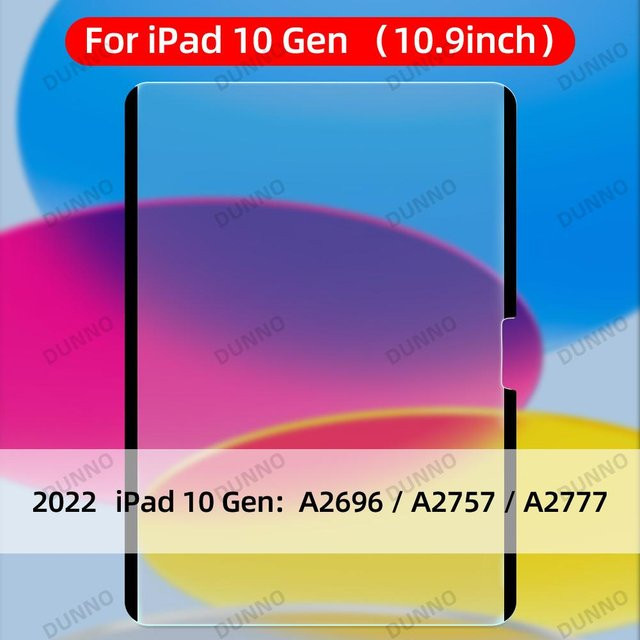 Papiergefühl Magnetische Displayschutzfolie für iPad Air 11 Zoll und iPad Pro 11/12,9 Zoll sowie iPad Generationen 7/8/9/10, abnehmbar und transparent - Bild 1