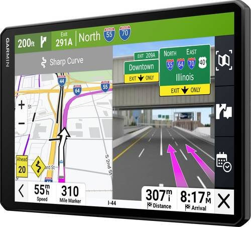Garmin Dezl LGV1020 GPS LKW-Navigationsgerät mit 10 Zoll Display in Schwarz - Bild 1