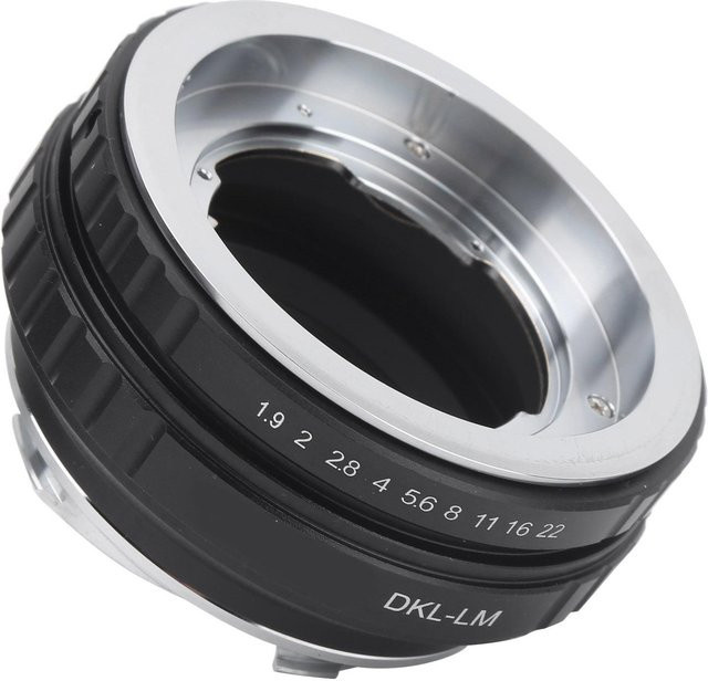 NEWYI Objektivadapterring DKL-Mount auf Leica LM-Mount in Grau - Bild 1