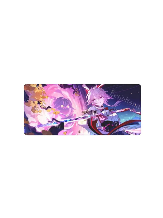 Eenehana XXL-Mauspad Honkai Star Rail HSR Anime-Schreibtischunterlage mit HD-Druck in Multicolour - Bild 5