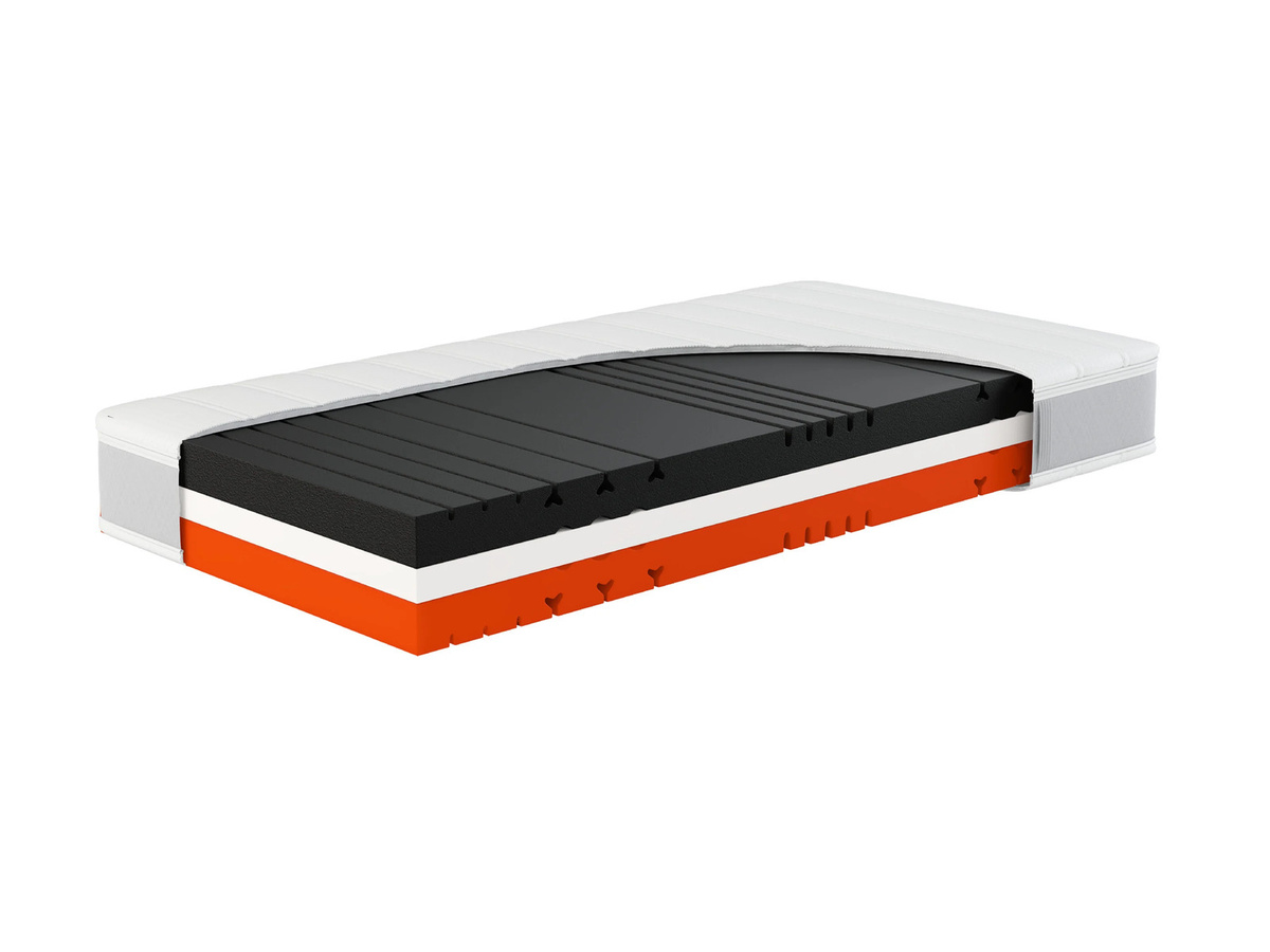 HN8 SCHLAFSYSTEME Sleep Balance Pro 7-Zonen Kaltschaum-Matratze mit Wendefunktion, Härtegrad H2/H3, B/T: 120 x 200 cm - Bild 2