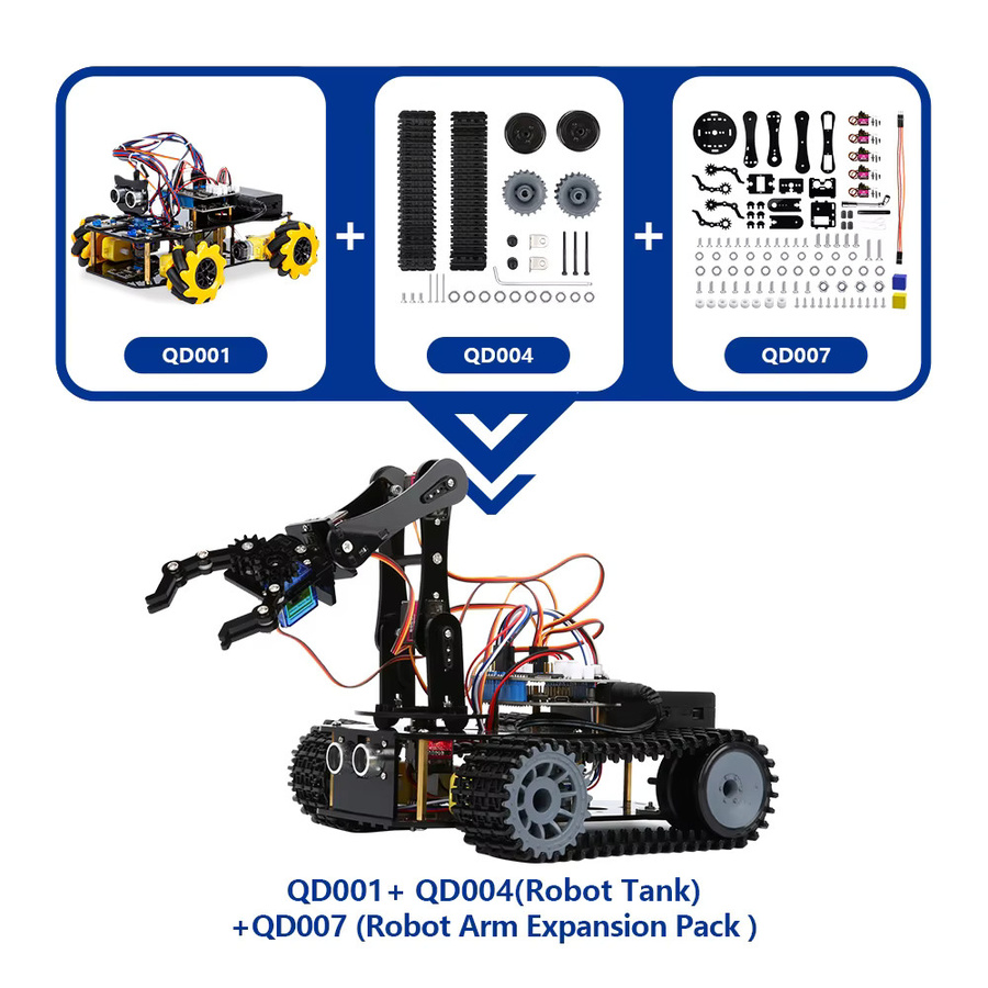 ACEBOTT Roboter-Spielzeug Starter-Kit, Smart Car Kit, ab 8 Jahren - Bild 3