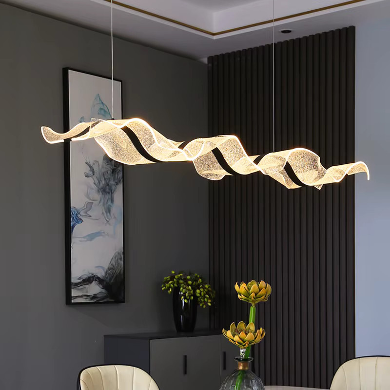 Savenmade Moderne Pendelleuchte Tropfen Design in Weiß für dein Esszimmer - Bild 4