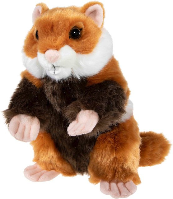 HEUNEC Bedrohte Tiere Hamster, Plüsch / Textil, Bunt / Mehrfarbig, Rosa / Pink, Braun - Bild 1