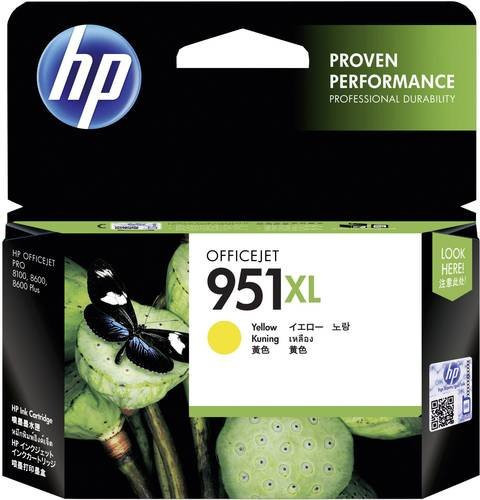 Original HP 951XL Tintenpatrone Gelb CN048AE für Inkjet-Drucker - Bild 1
