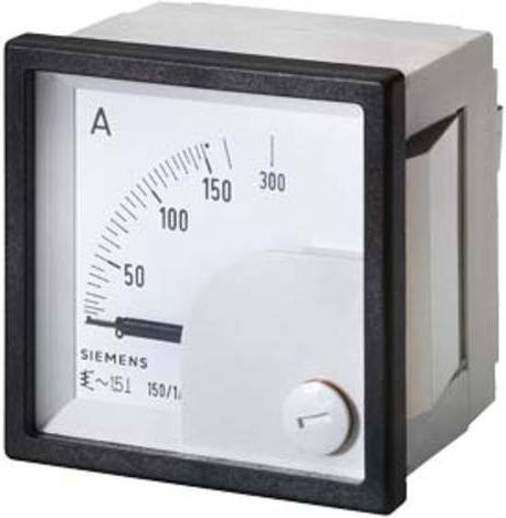 Siemens Amperemeter 50A in Weiß 3NJ69004HB21 - Bild 1