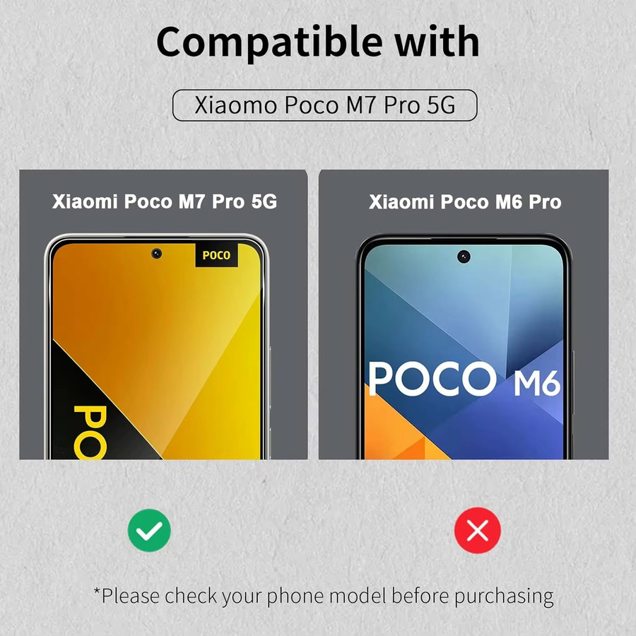 4er-Set Gehärtetes Glas Display Schutzfolie für Xiaomi Poco M7 Pro 5G M6 M5 M5S M3 X7 Pro X6 X5 X3 NFC F7 F6 F5 F3 C65 C55 C51 in Transparent - Bild 3