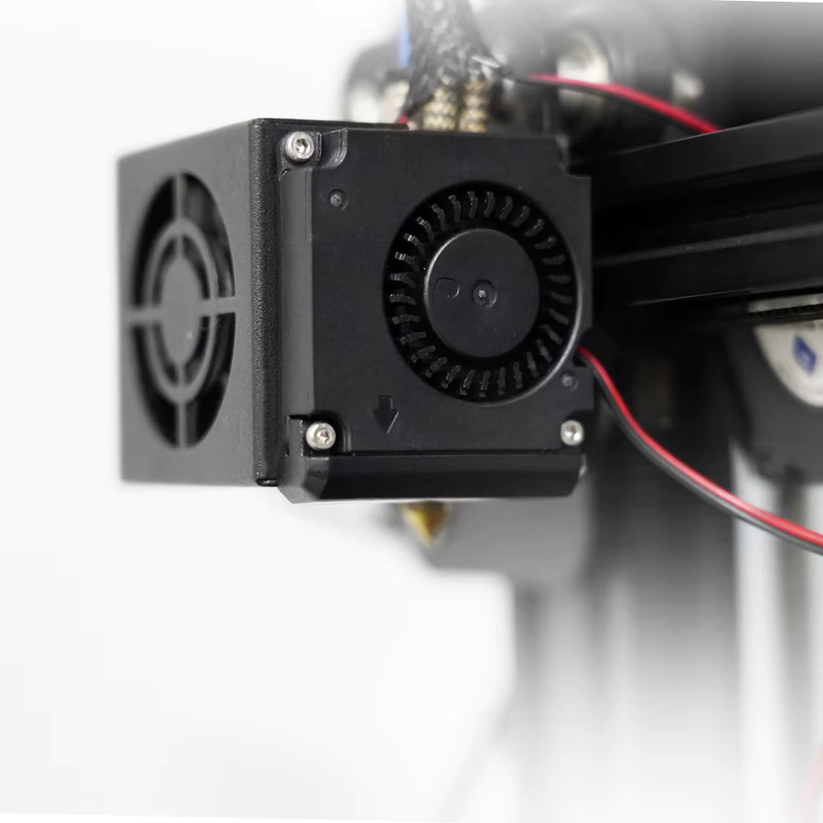 KINGROON 3D-Drucker-Gebläse DC 12 V / 24 V, 4010 Turbo-Radialventilator mit hydraulischem Lager in Schwarz - Bild 4