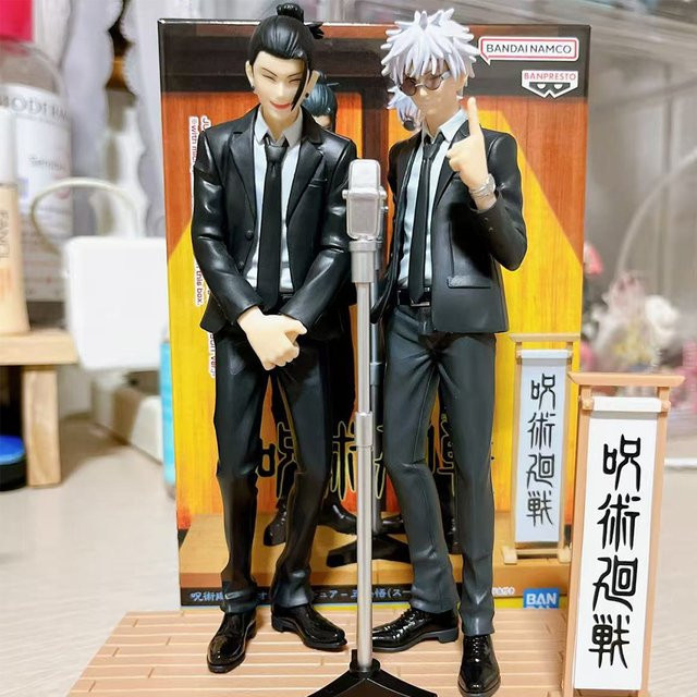 Bandai Jujutsu Kaisen Satoru Gojo Geto Suguru Anzug-Version, Anime-Figur, Modellfiguren - Bild 1