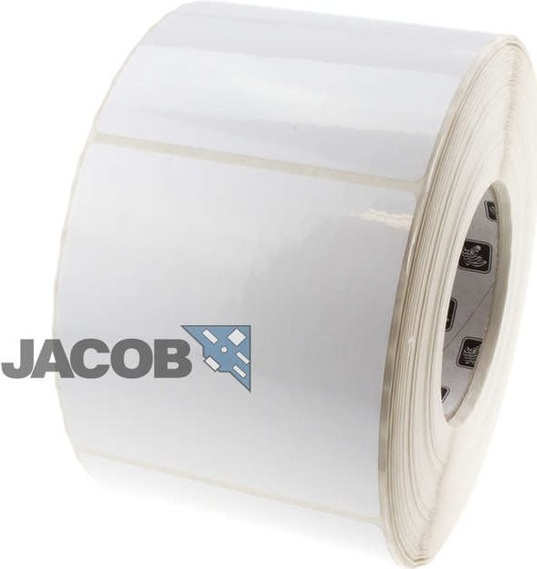 Zebra Etikettenrolle Z-Ultimate 3000T White aus Kunststoff, Farbe: Weiß, Breite: 101,6 mm, Höhe: 101,6 mm - Bild 1