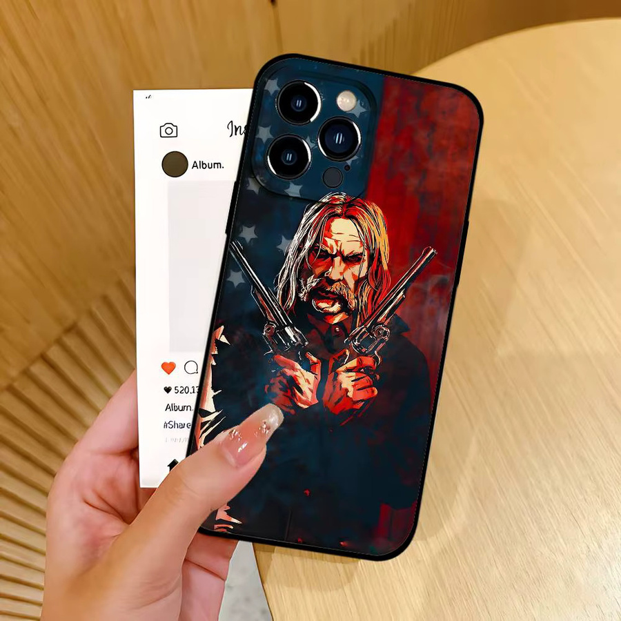 Red Dead Redemption 2 Handyhülle für iPhone 11 bis 17 Pro Max und Plus Modelle in Multicolour - Bild 4