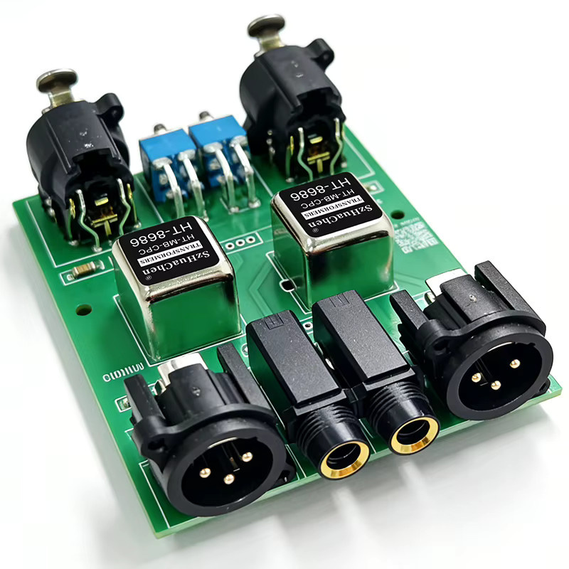 Stereo Audio-Isolator DI-Erdungsbox zur Geräuschreduzierung mit 6,35 mm Klinke auf XLR - Bild 2