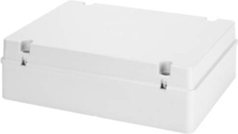 Gewiss GW44210 Abzweigkasten aus Kunststoff in Weiß, IP56, L x B x H: 39,6 x 31,6 x 12,8 cm - Bild 1