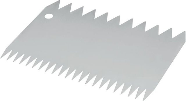 Schneider Teigschaber aus Edelstahl in Silber, B: 7,5 cm, L: 11 cm - Bild 1
