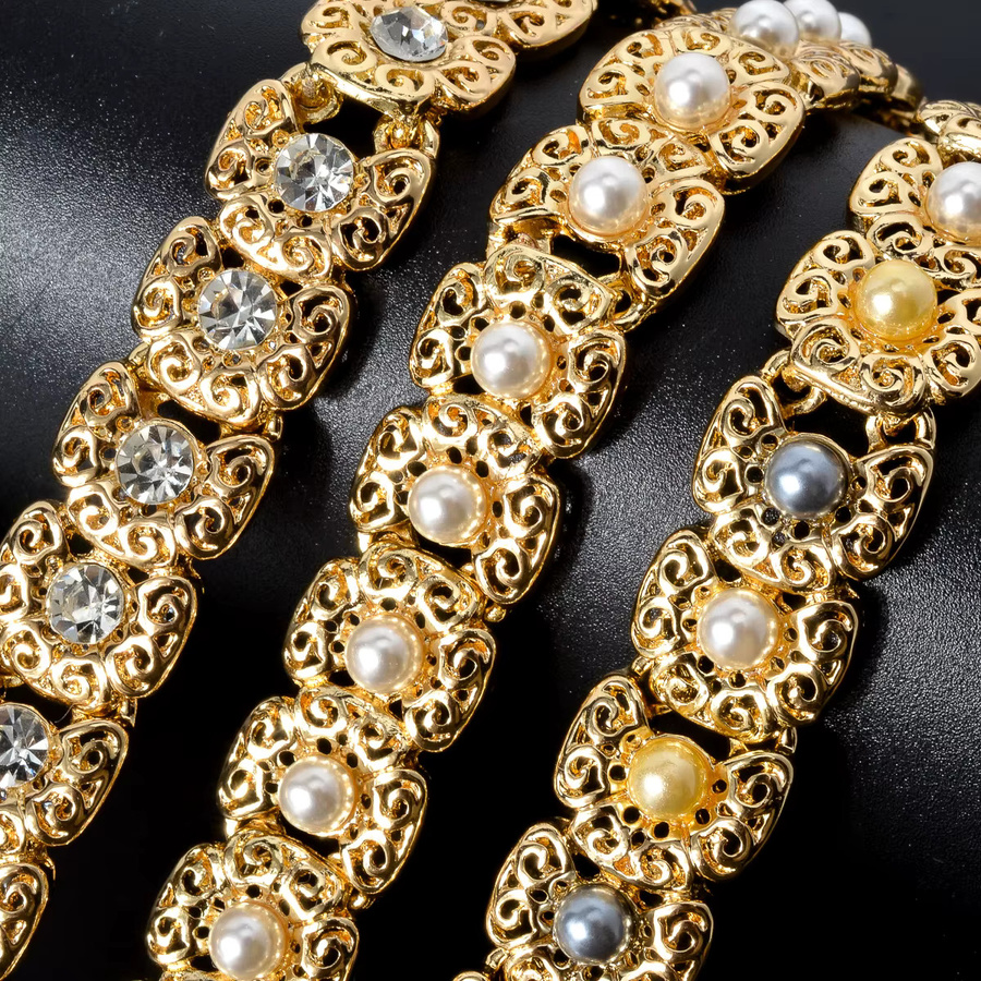 Sunny Jewelry Sets Schmuck-Set, Perle, Gold, Damen - Bild 4
