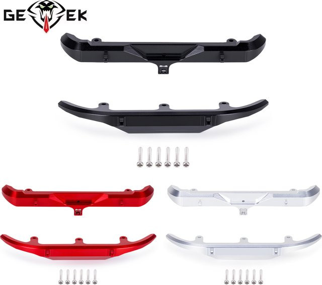 Axial SCX30 Bronco Chassis Upgrade-Teile, Stoßfänger, Aluminium-Legierung, 1:30 - Bild 1