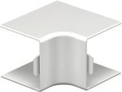 OBO Bettermann Montagezubehör Inneneckhaube WDK HI40040RW für Wand-Decken-Kanäle, Reinweiß, B/H: 40 x 40 mm - Bild 1