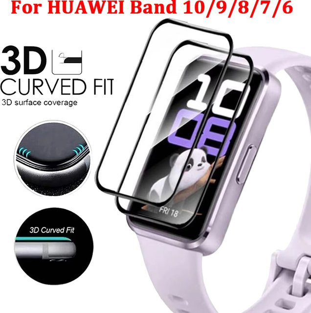 Huawei Screen Protector für Huawei Band 10 9 8 7 6, Silikon, Unisex - Bild 1