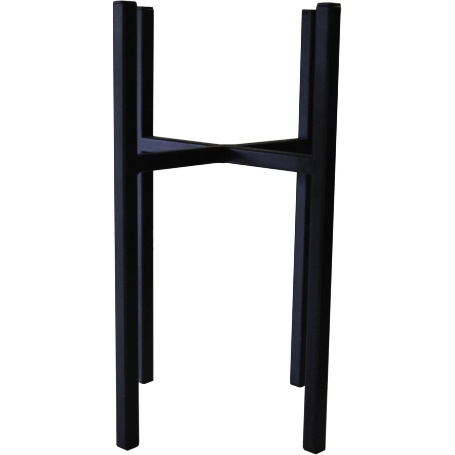 Metall-Ständer Owen in Schwarz, Durchmesser: 16,5 cm, Höhe: 25 cm - Bild 2