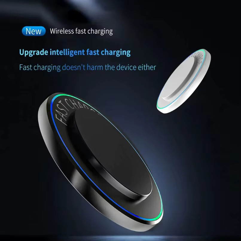 Opansten Tragbarer Mini-Desktop-Wireless-Ladeständer für iPhone, Samsung und Xiaomi als Schnelle Ladestation in Schwarz oder Weiß - Bild 5