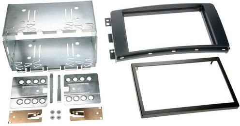 ACV 381190-26 Autoradio Einbaublende DoppelDIN in Schwarz passend für Smart - Bild 1