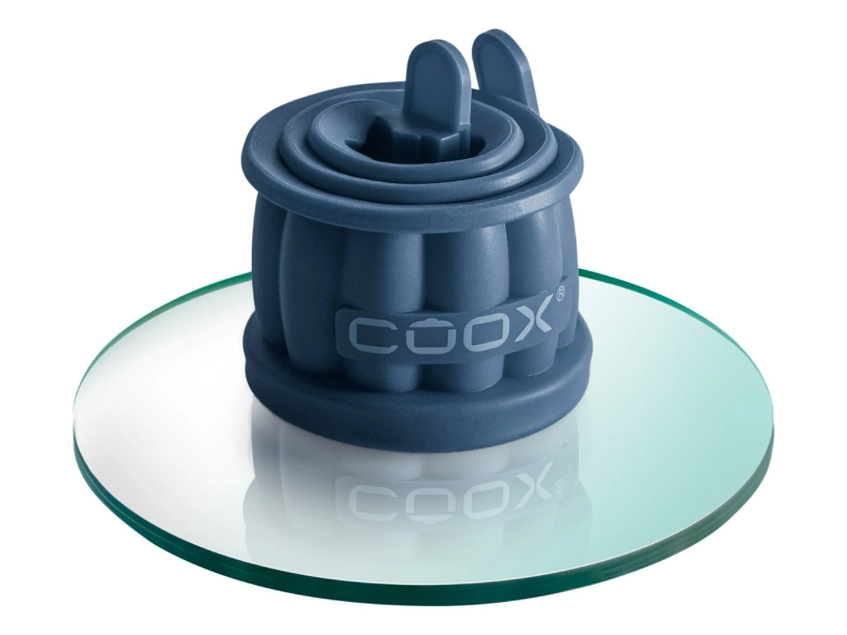 COOX Mini Springform mit Glas-Servierplatte, Blaugrau, Durchmesser: 12 cm, Höhe: 5 cm - Bild 3
