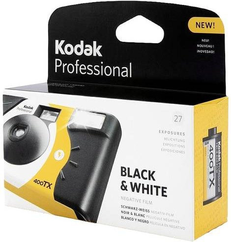 Kodak Tri-X 400 Einwegkamera in Schwarz - Bild 1