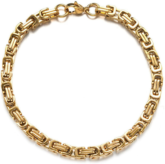 MAGIC ZONE Armband Edelstahl, Gold, Silber, Unisex - Bild 1