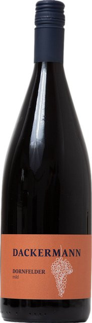 Dackermann Dornfelder Rotwein, Rheinhessen, 2022, halbsüß, 1,0 l - Bild 1