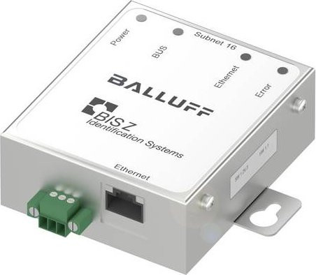 Balluff HF-Kommunikationsmodul BIS Z-GW-001-TCP mit Ethernet/LAN in Silber - Bild 1