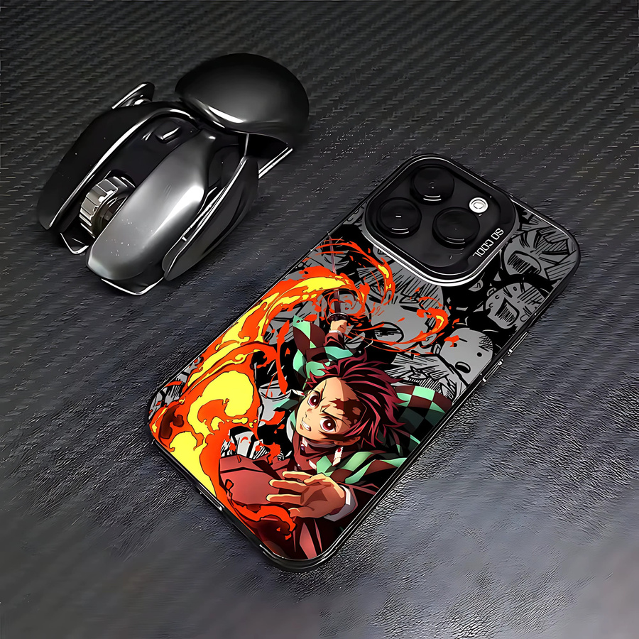 Anime D-Demons Slayers Handyhülle für Samsung Galaxy S26 S25 S24 S23 S22 S21 S20 Note20 FE Ultra Edge Plus 4G 5G in Multicolour, Sturzsichere Schutzhülle - Bild 2