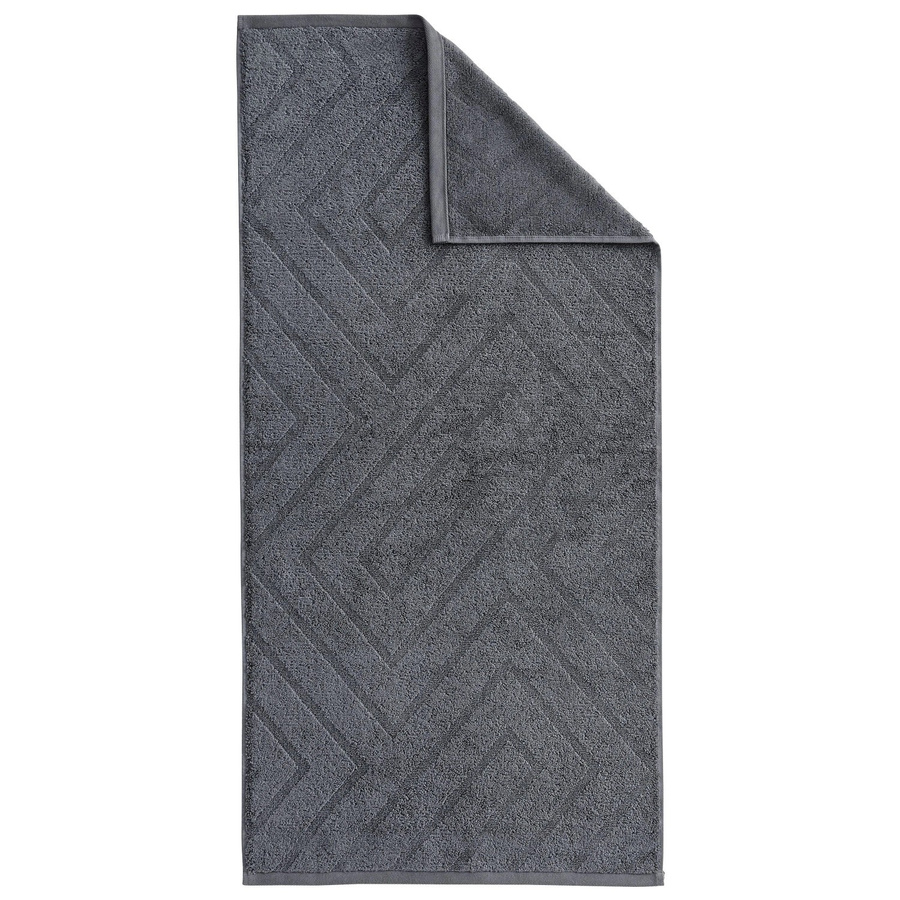 Dyckhoff Duschtuch Brooklyn Anthrazit B: 70 cm, L: 140 cm - Bild 2