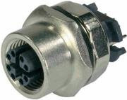 Harting Leiterplattensteckverbinder Buchse gerade silber 21 03 381 2802 - Bild 1