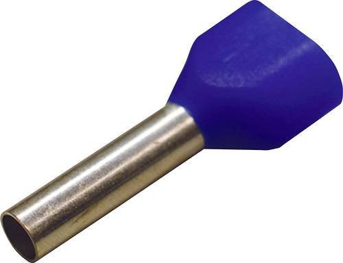 WAGO 216-1535 Aderendhülsen aus Kunststoff in Blau, 500 Stück - Bild 1