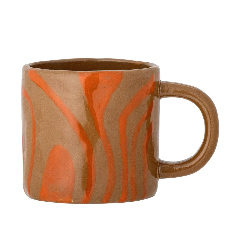 Bloomingville Keramikbecher Ninka in Orange - Bild 1