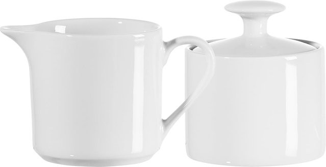 Ritzenhoff & Breker Milch- und Zucker-Set Bianco aus Porzellan in Weiß, 2er Set - Bild 1
