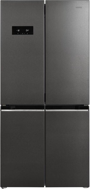 Vestel French-Door Kühl-Gefrierkombination FD56021 EDX in Dark Inox mit No-Frost, B/H/T: 84 x 179 x 69 cm - Bild 1