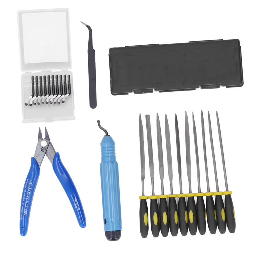 Aibecy 26-teiliges 3D-Drucker Reinigung Werkzeug Set aus Metall in Multicolour für Modellbau und Carving - Bild 2