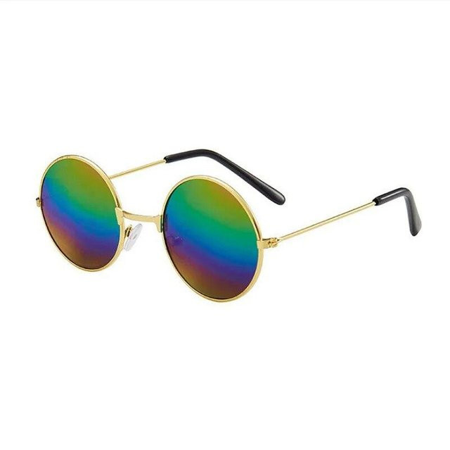 BEYIII Sonnenbrille, rund, Vollrand, Metall, gold, Unisex - Bild 1